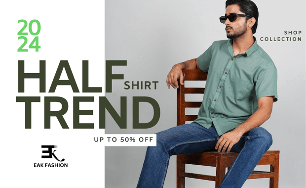 Discover Trendy Green Half Shirts at EK Fashion Jaipur